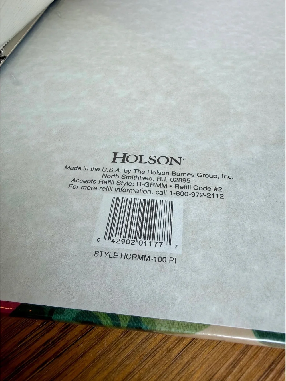 Vintage 1990s Holson Floral Photo Albums Set of 2 NOS Holds 500 Photos